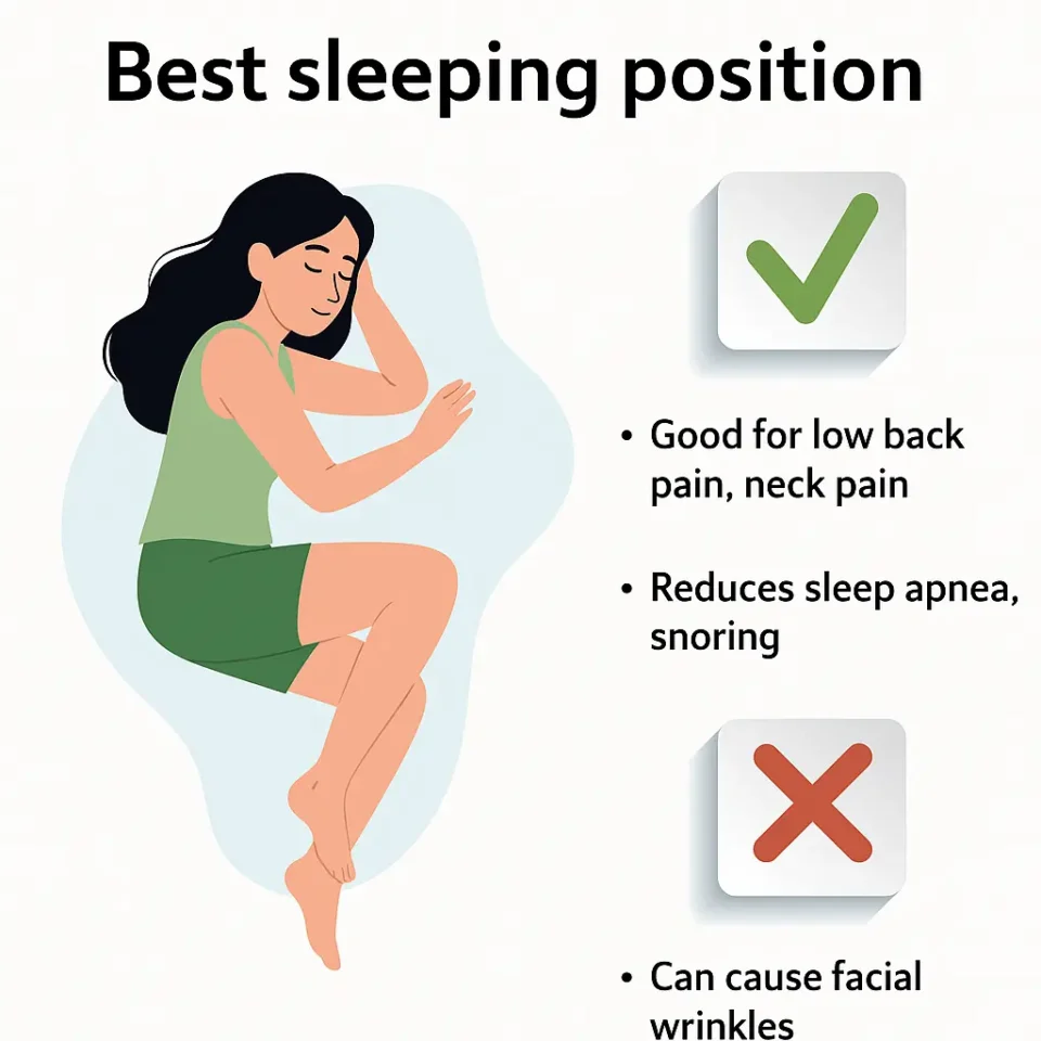 best sleeping position