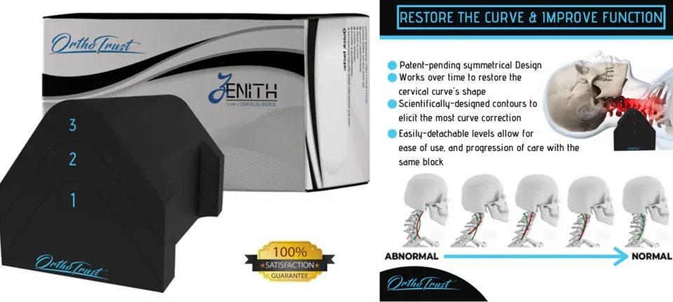 Painless cervical traction device - y-strap alternative